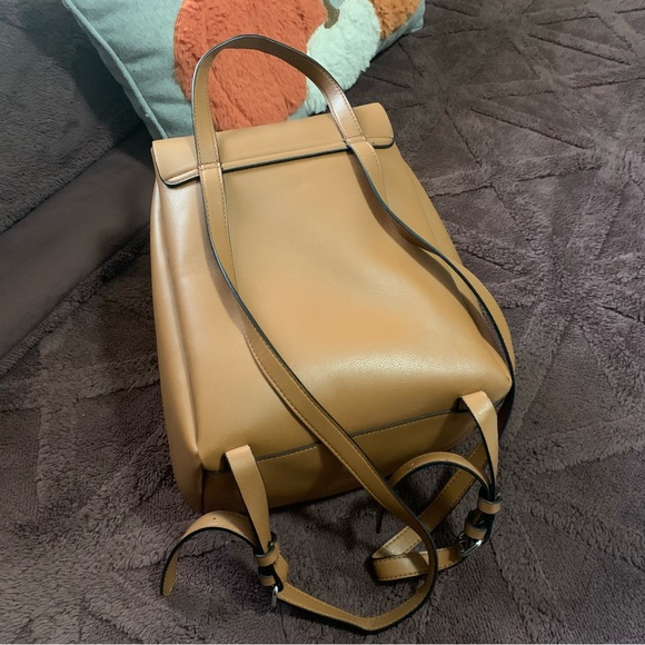 Zara PU Leather Backpack (not real leather) - Picture 3 of 6